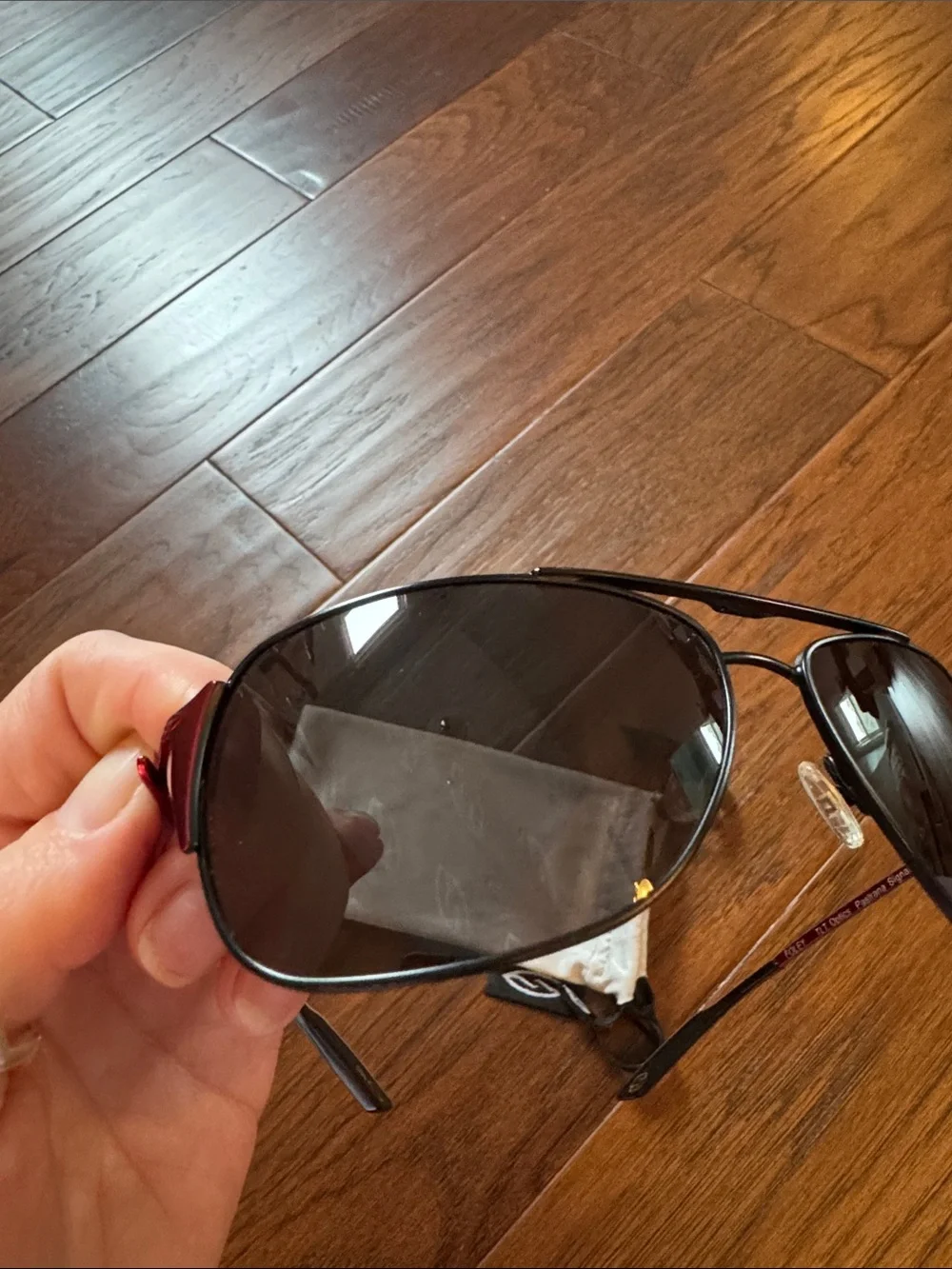 Smith Foley Pastrana Signature Sunglasses Red/Black with Case